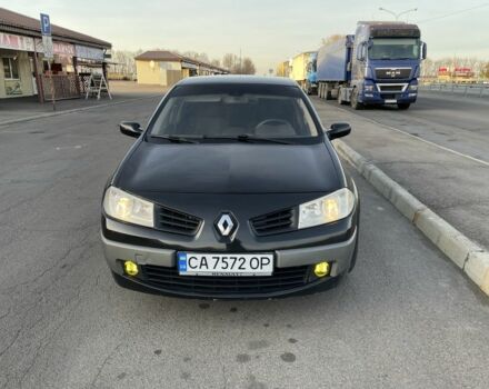 Черный Рено Меган, объемом двигателя 1.4 л и пробегом 255 тыс. км за 4100 $, фото 4 на Automoto.ua