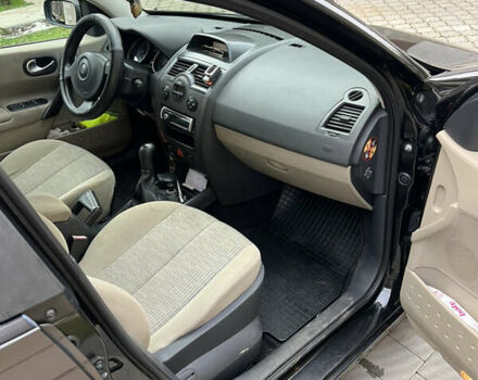 Черный Рено Меган, объемом двигателя 1.6 л и пробегом 158 тыс. км за 4250 $, фото 13 на Automoto.ua