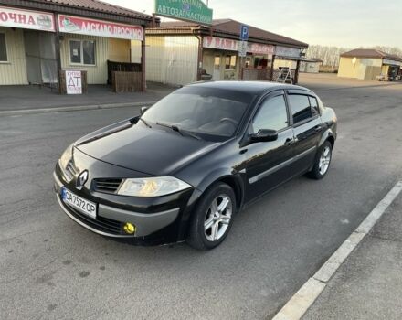 Черный Рено Меган, объемом двигателя 1.4 л и пробегом 255 тыс. км за 4100 $, фото 3 на Automoto.ua