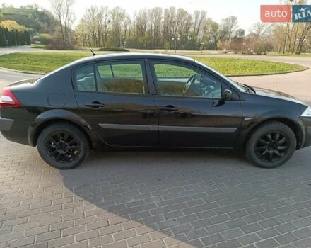 Черный Рено Меган, объемом двигателя 1.6 л и пробегом 210 тыс. км за 4300 $, фото 10 на Automoto.ua