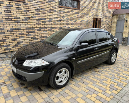 Черный Рено Меган, объемом двигателя 1.6 л и пробегом 151 тыс. км за 4700 $, фото 2 на Automoto.ua