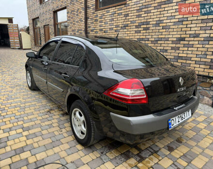 Черный Рено Меган, объемом двигателя 1.6 л и пробегом 151 тыс. км за 4700 $, фото 3 на Automoto.ua