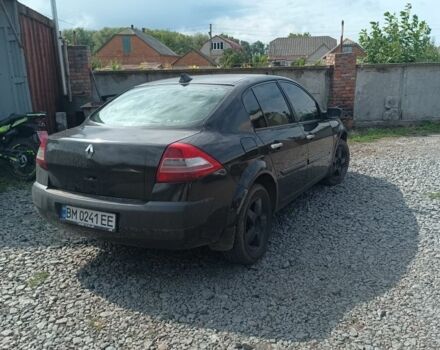 Черный Рено Меган, объемом двигателя 1.6 л и пробегом 200 тыс. км за 3200 $, фото 4 на Automoto.ua