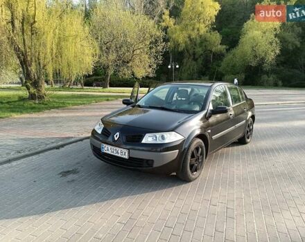 Черный Рено Меган, объемом двигателя 1.6 л и пробегом 210 тыс. км за 4300 $, фото 9 на Automoto.ua