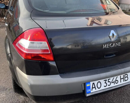Черный Рено Меган, объемом двигателя 1.6 л и пробегом 299 тыс. км за 4800 $, фото 3 на Automoto.ua