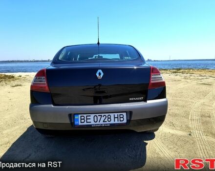 Черный Рено Меган, объемом двигателя 1.6 л и пробегом 210 тыс. км за 4800 $, фото 2 на Automoto.ua