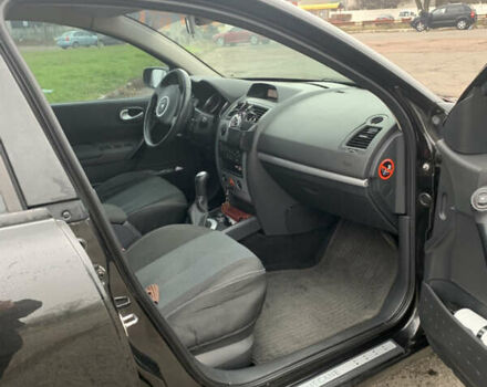 Черный Рено Меган, объемом двигателя 1.6 л и пробегом 170 тыс. км за 5200 $, фото 4 на Automoto.ua