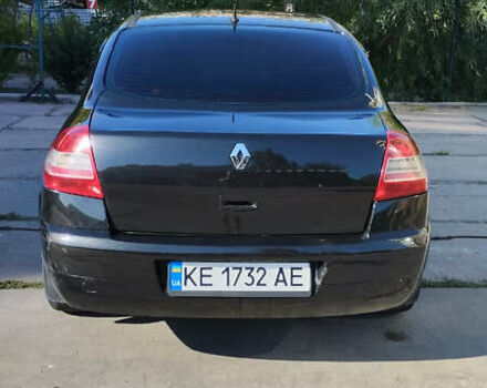 Черный Рено Меган, объемом двигателя 1.6 л и пробегом 290 тыс. км за 4599 $, фото 1 на Automoto.ua