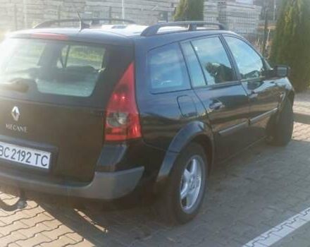 Черный Рено Меган, объемом двигателя 1.9 л и пробегом 420 тыс. км за 4200 $, фото 3 на Automoto.ua