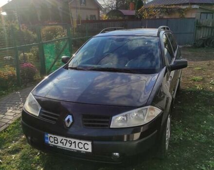 Черный Рено Меган, объемом двигателя 1.6 л и пробегом 218 тыс. км за 4200 $, фото 1 на Automoto.ua