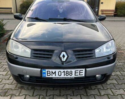 Черный Рено Меган, объемом двигателя 1.6 л и пробегом 275 тыс. км за 4600 $, фото 2 на Automoto.ua