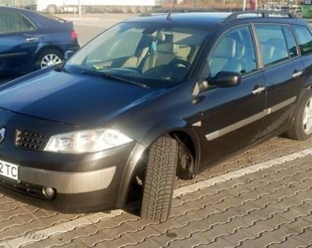 Черный Рено Меган, объемом двигателя 1.9 л и пробегом 420 тыс. км за 4200 $, фото 1 на Automoto.ua