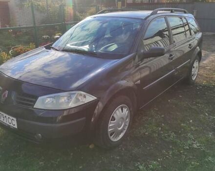 Черный Рено Меган, объемом двигателя 1.6 л и пробегом 218 тыс. км за 4200 $, фото 4 на Automoto.ua