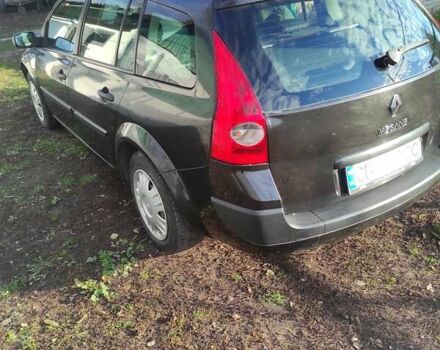 Черный Рено Меган, объемом двигателя 1.6 л и пробегом 218 тыс. км за 4200 $, фото 6 на Automoto.ua