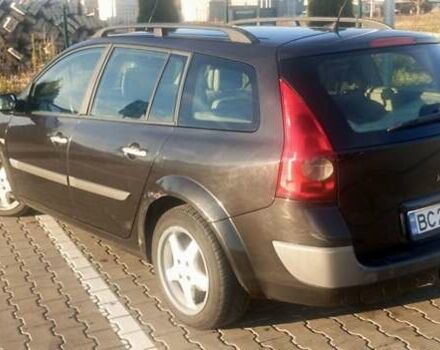 Черный Рено Меган, объемом двигателя 1.9 л и пробегом 420 тыс. км за 4200 $, фото 4 на Automoto.ua