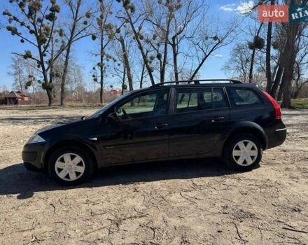 Черный Рено Меган, объемом двигателя 1.6 л и пробегом 168 тыс. км за 4950 $, фото 12 на Automoto.ua