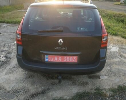 Черный Рено Меган, объемом двигателя 1.6 л и пробегом 244 тыс. км за 4600 $, фото 4 на Automoto.ua