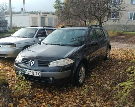 Черный Рено Меган, объемом двигателя 1.6 л и пробегом 283 тыс. км за 4700 $, фото 8 на Automoto.ua