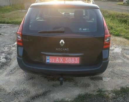 Черный Рено Меган, объемом двигателя 1.6 л и пробегом 244 тыс. км за 4600 $, фото 3 на Automoto.ua