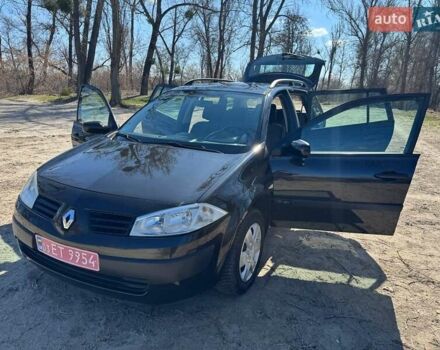 Черный Рено Меган, объемом двигателя 1.6 л и пробегом 168 тыс. км за 4950 $, фото 72 на Automoto.ua