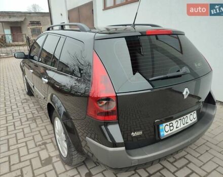 Черный Рено Меган, объемом двигателя 1.6 л и пробегом 206 тыс. км за 6300 $, фото 2 на Automoto.ua