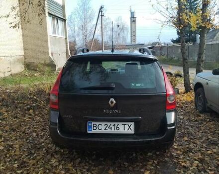 Черный Рено Меган, объемом двигателя 1.6 л и пробегом 283 тыс. км за 4700 $, фото 6 на Automoto.ua