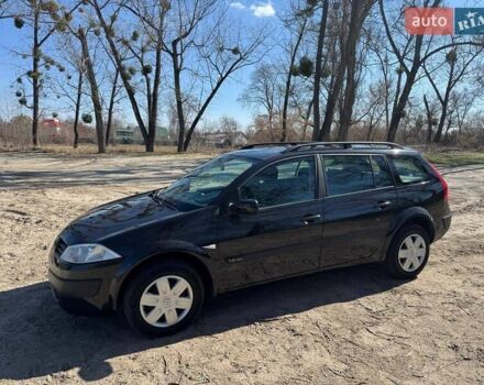 Черный Рено Меган, объемом двигателя 1.6 л и пробегом 168 тыс. км за 4950 $, фото 11 на Automoto.ua