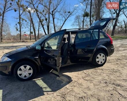 Черный Рено Меган, объемом двигателя 1.6 л и пробегом 168 тыс. км за 4950 $, фото 78 на Automoto.ua