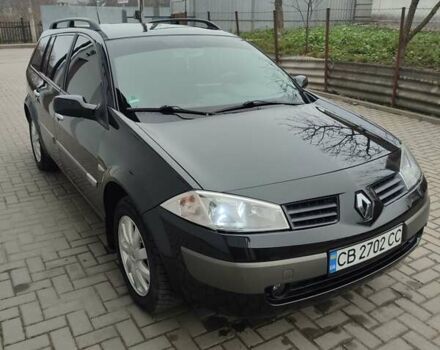 Черный Рено Меган, объемом двигателя 1.6 л и пробегом 206 тыс. км за 6300 $, фото 17 на Automoto.ua
