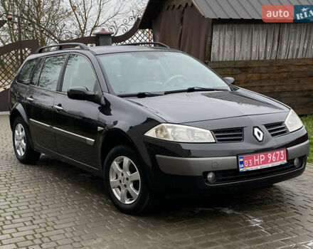 Чорний Рено Меган, об'ємом двигуна 1.6 л та пробігом 289 тис. км за 4200 $, фото 1 на Automoto.ua