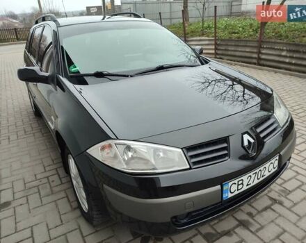 Черный Рено Меган, объемом двигателя 1.6 л и пробегом 206 тыс. км за 6300 $, фото 1 на Automoto.ua