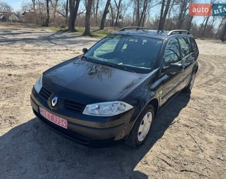 Черный Рено Меган, объемом двигателя 1.6 л и пробегом 168 тыс. км за 4950 $, фото 3 на Automoto.ua
