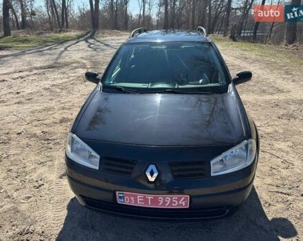 Черный Рено Меган, объемом двигателя 1.6 л и пробегом 168 тыс. км за 4950 $, фото 4 на Automoto.ua