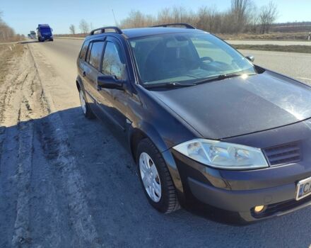 Черный Рено Меган, объемом двигателя 1.6 л и пробегом 230 тыс. км за 4500 $, фото 5 на Automoto.ua