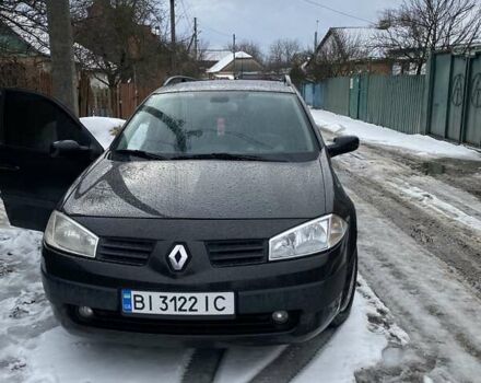 Черный Рено Меган, объемом двигателя 1.6 л и пробегом 251 тыс. км за 4500 $, фото 10 на Automoto.ua