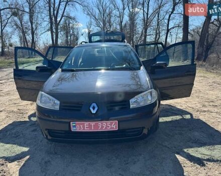 Черный Рено Меган, объемом двигателя 1.6 л и пробегом 168 тыс. км за 4950 $, фото 69 на Automoto.ua