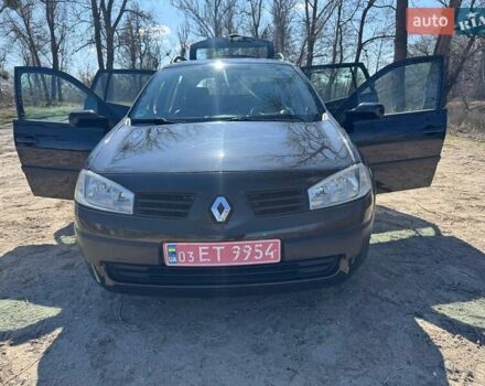 Черный Рено Меган, объемом двигателя 1.6 л и пробегом 168 тыс. км за 4950 $, фото 90 на Automoto.ua