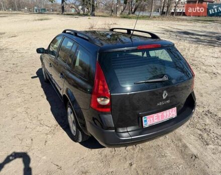 Черный Рено Меган, объемом двигателя 1.6 л и пробегом 168 тыс. км за 4950 $, фото 16 на Automoto.ua