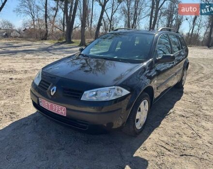 Черный Рено Меган, объемом двигателя 1.6 л и пробегом 168 тыс. км за 4950 $, фото 8 на Automoto.ua