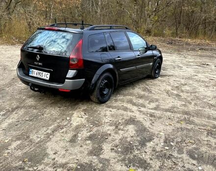 Рено Меган 2004 у Сумах на Automoto.ua Чорний Рено Меган, об'ємом двигуна 1.9 л та пробігом 200 тис. км за 3200 $, фото 4 на Automoto.ua