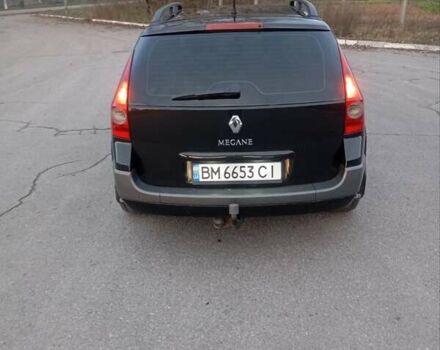 Черный Рено Меган, объемом двигателя 1.6 л и пробегом 255 тыс. км за 4500 $, фото 3 на Automoto.ua
