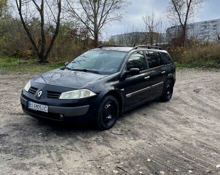 Рено Меган 2004 у Сумах на Automoto.ua Чорний Рено Меган, об'ємом двигуна 1.9 л та пробігом 200 тис. км за 3200 $, фото 1 на Automoto.ua