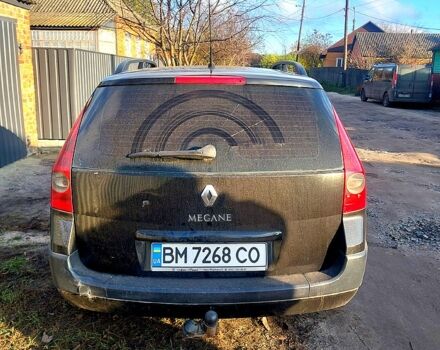 Черный Рено Меган, объемом двигателя 1.5 л и пробегом 230 тыс. км за 4850 $, фото 7 на Automoto.ua