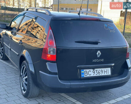 Черный Рено Меган, объемом двигателя 1.46 л и пробегом 316 тыс. км за 3550 $, фото 10 на Automoto.ua