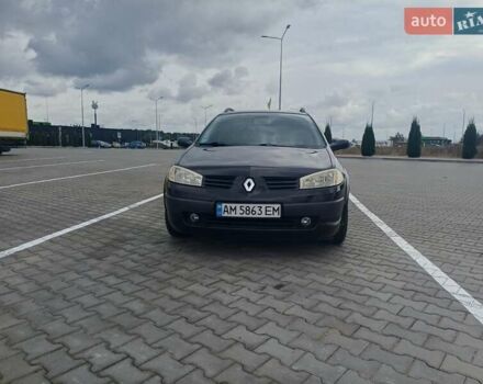 Черный Рено Меган, объемом двигателя 1.6 л и пробегом 176 тыс. км за 4500 $, фото 6 на Automoto.ua