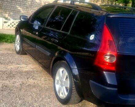 Черный Рено Меган, объемом двигателя 1.6 л и пробегом 287 тыс. км за 4250 $, фото 1 на Automoto.ua