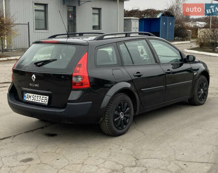 Черный Рено Меган, объемом двигателя 1.4 л и пробегом 140 тыс. км за 4900 $, фото 4 на Automoto.ua