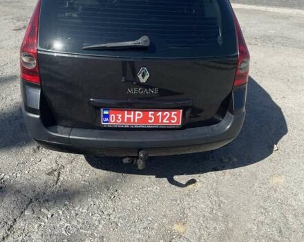 Черный Рено Меган, объемом двигателя 1.6 л и пробегом 187 тыс. км за 5500 $, фото 4 на Automoto.ua