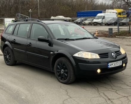 Черный Рено Меган, объемом двигателя 1.4 л и пробегом 140 тыс. км за 4900 $, фото 2 на Automoto.ua