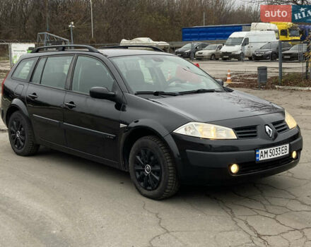Черный Рено Меган, объемом двигателя 1.4 л и пробегом 140 тыс. км за 4900 $, фото 2 на Automoto.ua